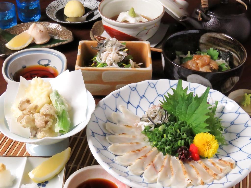 写真:とらふぐコース 写真:とらふぐコース